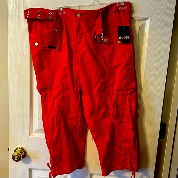 Brand new capris with drawstring legs - Picture 1 of 4